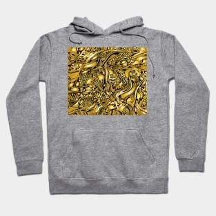 Gold and black Hoodie